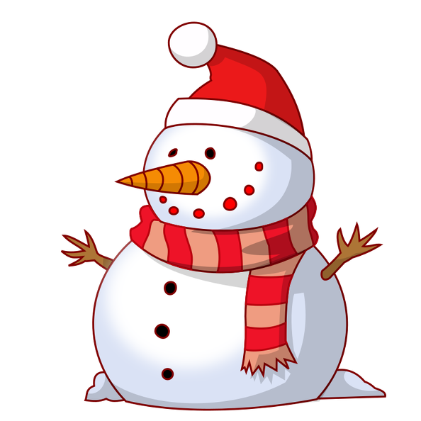 cartoon-snowman
