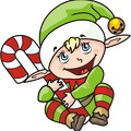elf-candycane