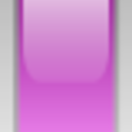 led rectangular v purple
