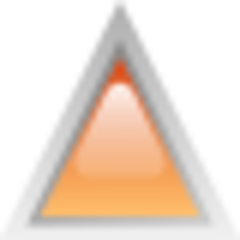 led triangular 1 orange
