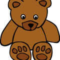 simple teddy bear gerald 01