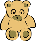 stylized teddy bear gera 01
