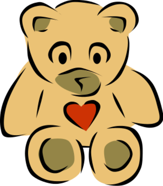 stylized teddy bear wit 01