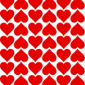 normal valentine heart tiles
