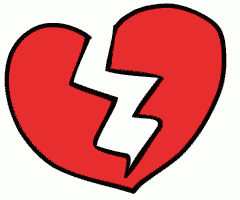 valentine broken heart