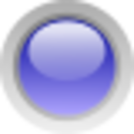 led circle blue