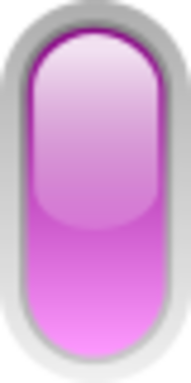 led rounded v purple