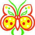 draw butterfly