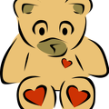 stylized teddy bear wit 02